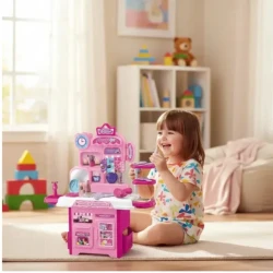 Set joacă stilist Essa Toys Beauty Dresser, 31 elemente cumpăra în Chișinau. Foto 7