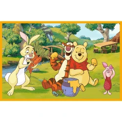 Пазл Trefl Disney Winnie the Pooh Day in the garden, 2x24 элемента купить в Кишиневе. Фото 3