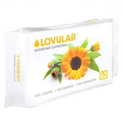 Șervețele umede Lovular, 62 buc cumpăra în Chișinau. Foto 1