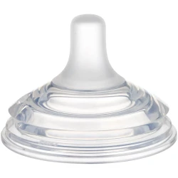 Силиконовая соска Canpol Babies Natural Shape с быстрым потоком (12 мес.+), 2 шт. купить в Кишиневе. Фото 2