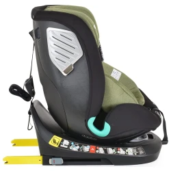 Автокресло 0-36кг Isofix Moni Serengeti Sky Green, поворотное 360 купить в Кишиневе. Фото 4