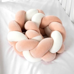 Apărătoare pătuț PernaMea Cosiță Roz (1 piesă), 120x15 cm cumpăra în Chișinau. Foto 5