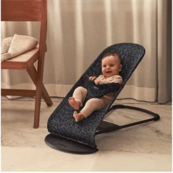 Кресло-шезлонг BabyBjorn Bliss Antracite/Leopard, Mesh купить в Кишиневе. Фото 2
