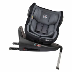 Scaun auto 0-18kg Isofix BabyGo ISO360 Grey, rotativ 360 cumpăra în Chișinau. Foto 3