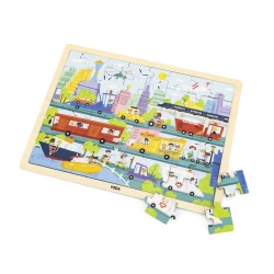 Puzzle din lemn Viga Transport, 48 elemente cumpăra în Chișinau. Foto 2