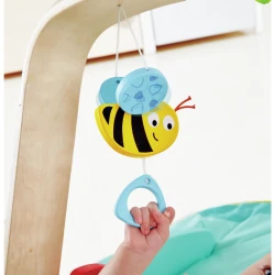 Covoras pentru copii Hape Portable Baby Gym albastru, 59x13x13 cm cumpăra în Chișinau. Foto 3