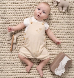 Комбинезон Caramell Sunny Days Beige & Ivory (1-3М) купить в Кишиневе. Фото 3
