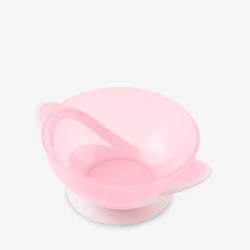 Bol cu ventuză și lingură Kikkaboo Feedy Pink, 400 ml cumpăra în Chișinau. Foto 2