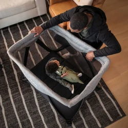 Кроватка манеж Nuna SENA Aire Charcoal купить в Кишиневе. Фото 11