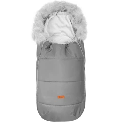 Зимний чехол для коляски Caretero Orso Grey Pearl, 100x45 см купить в Кишиневе. Фото 1