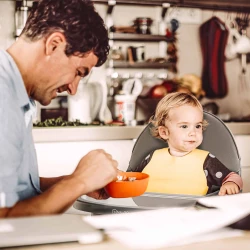 Scaun de masa 2 in 1 BabyGo Scandi Grey cumpăra în Chișinau. Foto 16