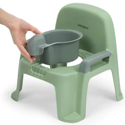 Горшок для детей BabyJem Soft Green, 2 года+ купить в Кишиневе. Фото 3