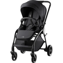 Cărucior de plimbare reversibil Britax-Römer Rio Carbon Black cumpăra în Chișinau. Foto 2
