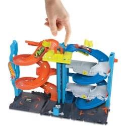 Set constructie Hot Wheels City Transforming Race Tower, 2 elemente cumpăra în Chișinau. Foto 3