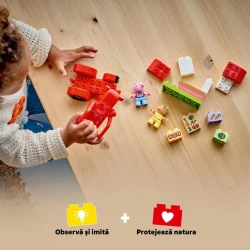 Set construcție Lego Duplo Peppa Pig Tractor And Market, 18 elemente cumpăra în Chișinau. Foto 5