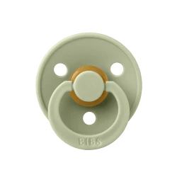 Пустышка круглая из латекса Bibs Colour Sage, 18-36 мес. купить в Кишиневе. Фото 1
