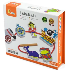 Jucărie educativă Viga Lacing Blocks cumpăra în Chișinau. Foto 2