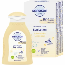 Солнцезащитный лосьон Sanosan Baby SPF50+, 100 мл купить в Кишиневе. Фото 4