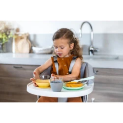 Набор столовый стеклянный Beaba Yellow 3 шт купить в Кишиневе. Фото 7