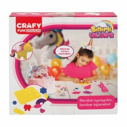 Набор для лепки Crafty Dough Magical Unicorn, 11 элементов купить в Кишиневе. Фото 4