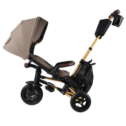 Tricicleta pentru copii QPlay Nova Deluxe Brown cumpăra în Chișinau. Foto 3