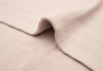 Păturică Jollein Grain Knit Wild Rose/Velvet, 100x150 cm cumpăra în Chișinau. Foto 4