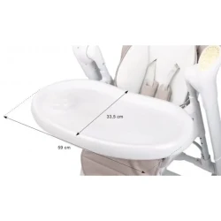 Стул для кормления 2 в 1 Caretero Indigo Beige купить в Кишиневе. Фото 11