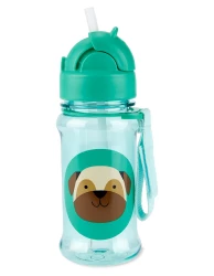 Cană cu pai Skip Hop Tritan Zoo Pug (12 luni+), 355 ml cumpăra în Chișinau