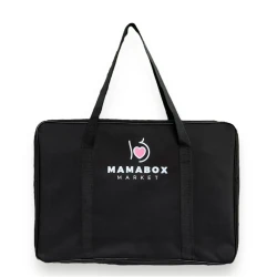 Geantă pentru maternitate Mamabox Black, 51x35x20 cm cumpăra în Chișinau. Foto 1