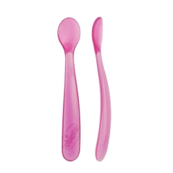 Linguriță din silicon Chicco Pink 2 buc. cumpăra în Chișinau. Foto 2