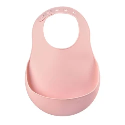 Слюнявчик силиконовый Beaba Old Pink купить в Кишиневе. Фото 1