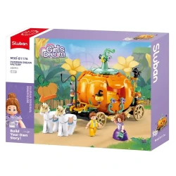 Set construcție Sluban Girl's Dream Pumpkin Factory, 320 elemente cumpăra în Chișinau. Foto 1
