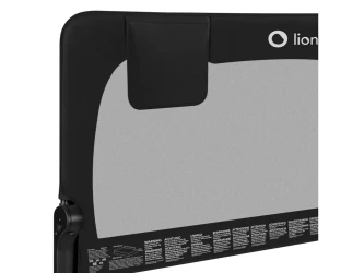 Защитный барьер на кровать Lionelo Hanna Black Onyx, 150 см купить в Кишиневе. Фото 2