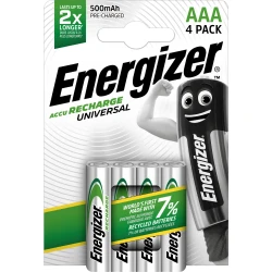 Набор батареек Energizer AAA Recharge Universal, 4 шт. купить в Кишиневе. Фото 1