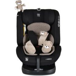 Автокресло 40-150 см (i-Size) Isofix Moni i-Maxx Cool Beige, поворотное 360 купить в Кишиневе. Фото 3
