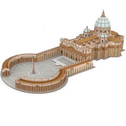 Puzzle 3D Cubic Fun St. Peter's Basilica, 68 elemente cumpăra în Chișinau. Foto 3