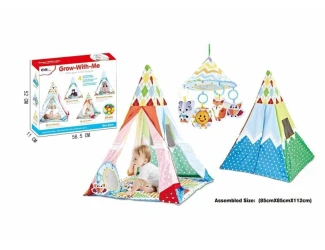 Палатка для детей Chipolino 2in1 Dots Multicoloured купить в Кишиневе. Фото 2