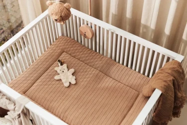 Коврик для детей Jollein Pure Knit Biscuit, 75x95 см купить в Кишиневе. Фото 5