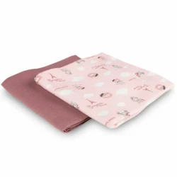 Муслиновые пелёнки Canpol babies Pink (70х70 см), 2 шт. купить в Кишиневе. Фото 2