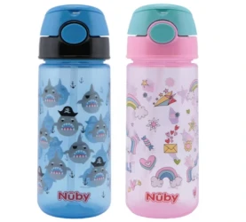 Cană cu pai Nuby Flip It 3+ 560 ml  cumpăra în Chișinau. Foto 1