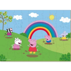 Puzzle Dodo Peppa Pig „Distracție în ploaie”, 60 elemente cumpăra în Chișinau. Foto 3