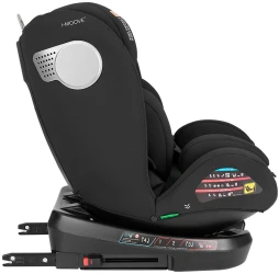 Автокресло 40-150 см (i-Size) Isofix KikkaBoo i-Moove 2 Black, поворотное 360° купить в Кишиневе. Фото 6
