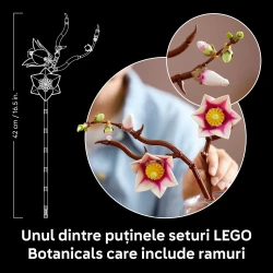 Set construcție Lego Botanicals Magnolia Branches, 435 elemente cumpăra în Chișinau. Foto 8
