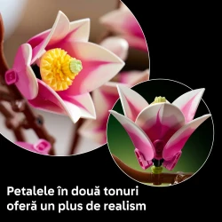 Set construcție Lego Botanicals Magnolia Branches, 435 elemente cumpăra în Chișinau. Foto 6