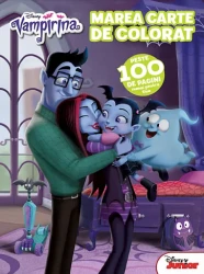 Carte de colorat Disney Vampirina. Marea carte de colorat cumpăra în Chișinau. Foto 1