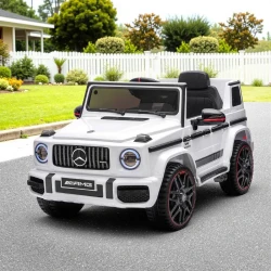 Машина на аккумуляторе Epid Mercedes G63 AMG White купить в Кишиневе. Фото 3