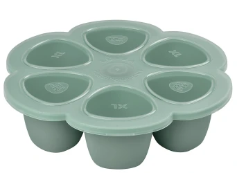 Recipient ermetic din silicon Sage Green, 6x150 ml cumpăra în Chișinau. Foto 1