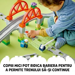 Конструкторы Lego Duplo Train Bridge and Tracks Expansion Set, 42 элемента купить в Кишиневе. Фото 7