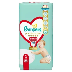 Scutece-chiloței Pampers Premium Care Pants 3 (6-11 kg), 48 buc. cumpăra în Chișinau. Foto 2