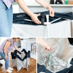 Манеж-кровать Graco EverGo Rubix купить в Кишиневе. Фото 6